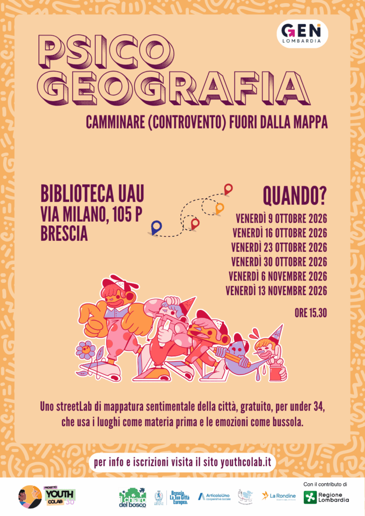 Locandina - Psicogeografia (3) locandina incontri psicogeografia